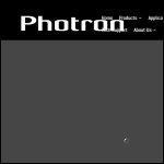 Screen shot of the Photron (Europe) Ltd website.