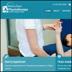 Screen shot of the Sports Injury Clinic (Fallowfield) Ltd website.