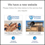 Screen shot of the Buchanan & Curwen Group Ltd website.