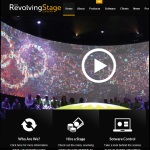 Screen shot of the The Revolving Stage Company Ltd website.