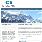 Screen shot of the Bio Partners Ltd website.