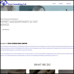 Screen shot of the Tota Consulting Ltd website.