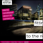 Screen shot of the Elite Digital Resourcing Ltd website.