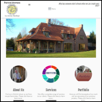 Screen shot of the Jeremy Rawlings Period Homes website.