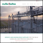 Screen shot of the Muller Beltex UK Ltd website.