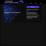 Screen shot of the Comms Connections Ltd website.