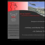 Screen shot of the Phoenix Simulation Ltd website.