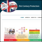 Screen shot of the 360 Defence (UK) Ltd website.