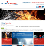 Screen shot of the Ultra Surefire Ltd website.