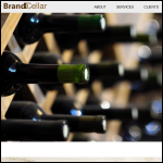 Screen shot of the The Brand Cellar Ltd website.