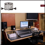 Screen shot of the Blast Recording Ltd website.