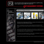 Screen shot of the Filtration Service Engineering Ltd website.