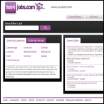 Screen shot of the 1st 4 Jobs.com website.