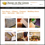 Screen shot of the Cheese Roles Ltd website.