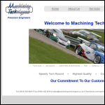 Screen shot of the Machining Techniques Ltd website.