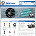 Screen shot of the Online Bearings website.