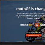 Screen shot of the MotoGF website.