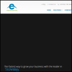 Screen shot of the Escapetech Ltd website.
