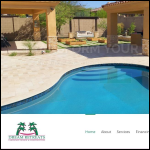 Screen shot of the Dream Retreats Ltd website.