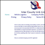 Screen shot of the Inter County Link Ltd website.