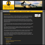 Screen shot of the The Hunter Corporation Ltd website.