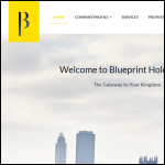 Screen shot of the Bluprint Investments Ltd website.