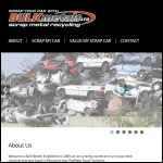 Screen shot of the Bulk Metals Ltd website.
