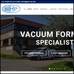 Screen shot of the MHP Industries Ltd website.