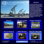 Screen shot of the C W & Associates Ltd website.