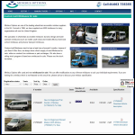 Screen shot of the Minibus Options website.