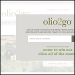 Screen shot of the Italian Olive Oil Company Ltd website.