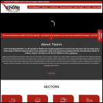 Screen shot of the Tisomi (UK) Ltd website.