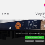 Screen shot of the Vinyl Plus Graphics website.