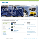 Screen shot of the Westlock Controls Ltd website.