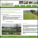 Screen shot of the Grassroots Farming Advice website.