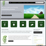 Screen shot of the Code Green Ltd website.