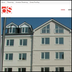 Screen shot of the Ds Plastering & Artexing Ltd website.