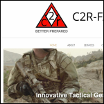 Screen shot of the C2r-fast Ltd website.