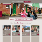 Screen shot of the Consumer Code for Home Builders Ltd website.