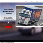 Screen shot of the Apo Transport Ltd website.