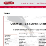 Screen shot of the Impalloy Ltd website.