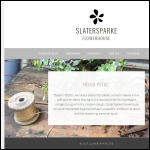 Screen shot of the Slatersparke Ltd website.