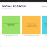 Screen shot of the Global Re Broking Solutions Ltd website.