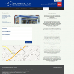 Screen shot of the Brookes Butler Ltd website.