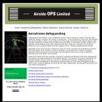 Screen shot of the Airside Ops Ltd website.