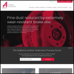 Screen shot of the Aalberts Surface Treatment OCT Ltd website.