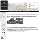 Screen shot of the A & J Geotechnical Services Ltd website.