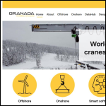 Screen shot of the Granada Material Handling Ltd website.