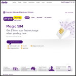 Screen shot of the Mobile Magic Ltd website.