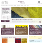 Screen shot of the Fretwork - the Flame Retardent Textiles Network Ltd website.